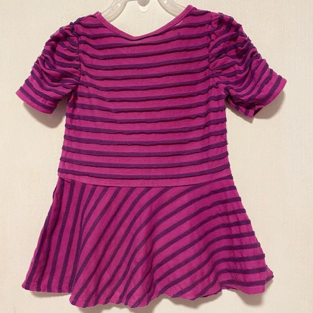 Little Lass Toddler Purple Dress